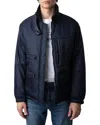 Zadig & Voltaire Multipocket Nylon Zip Front Jacket