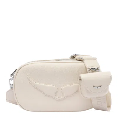 Zadig & Voltaire Rock Crossbody Bag In Metallic