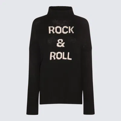Zadig & Voltaire Zadig&voltaire Black Wool Funnel Neck Sweater