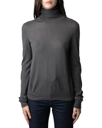 ZADIG & VOLTAIRE ZADIG & VOLTAIRE BOBBY CASHMERE SWEATER