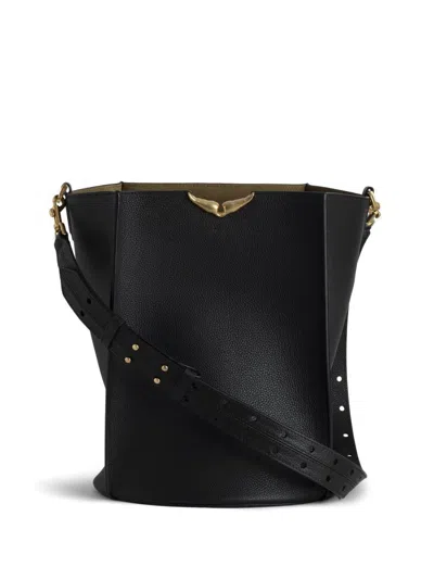 Zadig & Voltaire Zadig&voltaire Borderline Bucket Xl Grained L Bags