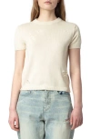 Zadig & Voltaire And Ecru Bully Sweater In Ecru