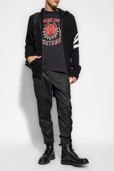 Zadig & Voltaire ‘clash' Cashmere Hoodie In Black
