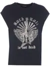 Zadig & Voltaire Zadig&voltaire Cloe Hc Guitar Wings Strass In 404 Encre