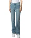 Zadig & Voltaire Emile Denim Eco Strass Pant