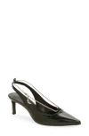 Zadig & Voltaire First Night Slingback Pump In Abyss
