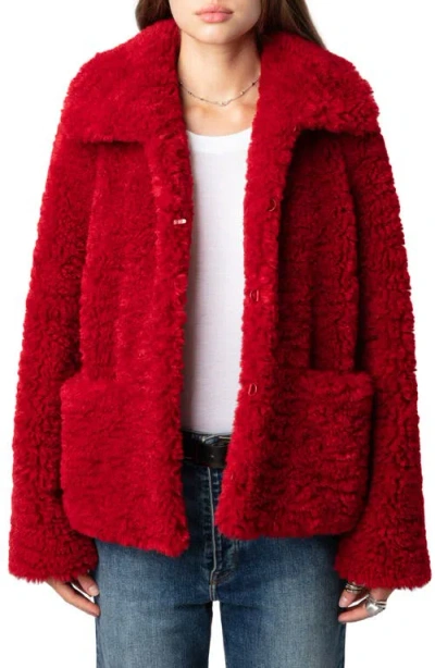 ZADIG & VOLTAIRE ZADIG & VOLTAIRE FRED FAUX FUR JACKET