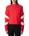 Zadig & Voltaire Georgia Merino Wool Crewneck Sweater