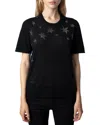 Zadig & Voltaire Ida Stars Rhinestone-embellished Knitted Top