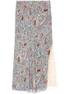 Zadig & Voltaire Zadig&voltaire Jayla Soft British Flowers In 428 Mist