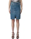 Zadig & Voltaire Jinko Asymmetric Denim Skirt
