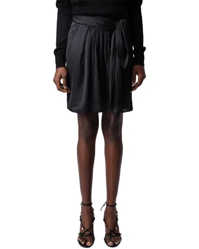 Zadig & Voltaire Joji Satin Skirt