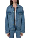 Zadig & Voltaire Kase Rock Stud Denim Jacket