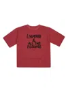 Zadig & Voltaire Graphic Print Cotton T-shirt In Red