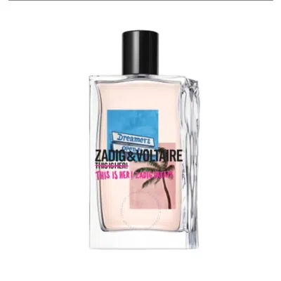 Zadig & Voltaire Ladies This Is Her! Zadig Dream Edp Spray 3.38 oz (tester) Fragrances 3423222086534 In White