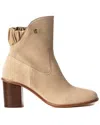 Zadig & Voltaire Woman Ankle Boots Sand Size 11 Leather In Beige