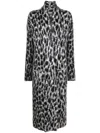 Zadig & Voltaire Leopard-print Cardigan Coat