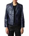 Zadig & Voltaire Liams Leather Jacket