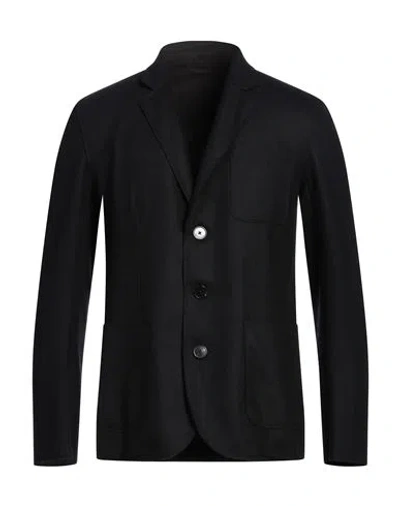 Zadig & Voltaire Man Blazer Black Size 44 Wool, Polyamide, Cashmere