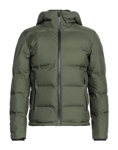 Zadig & Voltaire Man Puffer Military Green Size Xs Polyamide, Polyester, Elastane