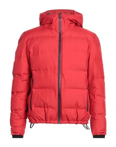 Zadig & Voltaire Man Puffer Red Size S Polyamide, Polyester, Elastane