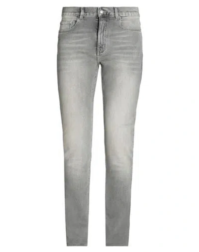 Zadig & Voltaire Man Jeans Grey Size 32 Cotton, Elastane