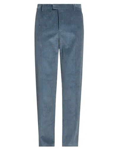Zadig & Voltaire Woman Pants Slate Blue Size 8 Cotton, Elastane