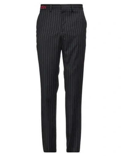 Zadig & Voltaire Man Pants Steel Grey Size 32 Wool, Polyester, Viscose, Elastane