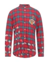 Zadig & Voltaire Man Shirt Red Size 17 ½ Cotton In Red