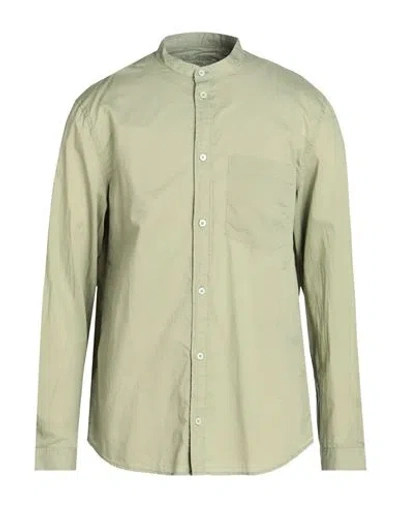 Zadig & Voltaire Man Shirt Sage Green Size M Cotton