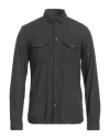 Zadig & Voltaire Man Shirt Charcoal Size S Cotton In Grey
