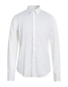 Zadig & Voltaire Man Shirt White Size S Cotton, Elastane In White