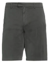 Zadig & Voltaire Man Shorts & Bermuda Shorts Lead Size 32 Cotton, Elastane In Grey