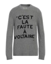 Zadig & Voltaire Man Sweater Grey Size S Merino Wool In Grey