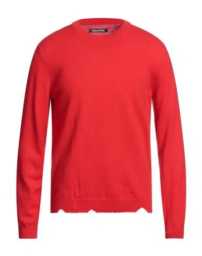 Zadig & Voltaire Man Sweater Red Size M Cashmere