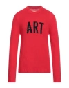 Zadig & Voltaire Man Sweater Red Size L Virgin Wool In Red