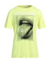 Zadig & Voltaire Man T-shirt Yellow Size M Cotton In Yellow