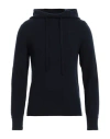 Zadig & Voltaire Man Turtleneck Navy Size M Lambswool In Navy Blue