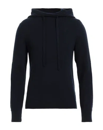 Zadig & Voltaire Man Turtleneck Navy Size M Lambswool In Navy Blue