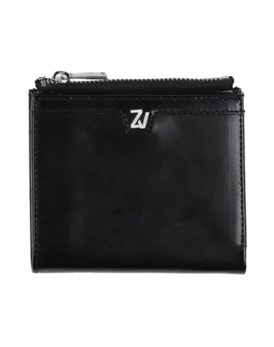 Zadig & Voltaire Man Wallet Black Size - Leather