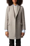 Zadig & Voltaire Marco Coat In Latte