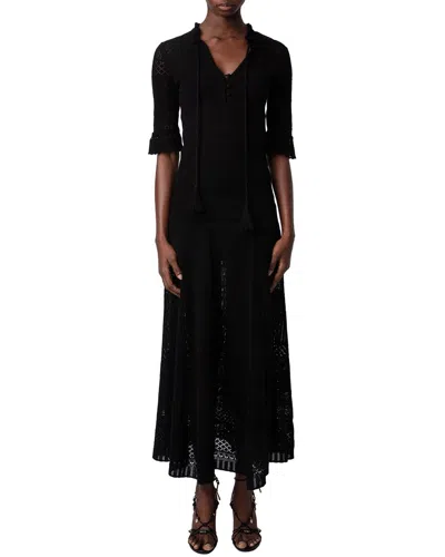 Zadig & Voltaire Memphis Pointelle Dress