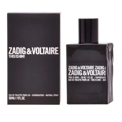 Zadig & Voltaire Men's This Is Him! Edt 1.0 oz Fragrances 3423474896059
