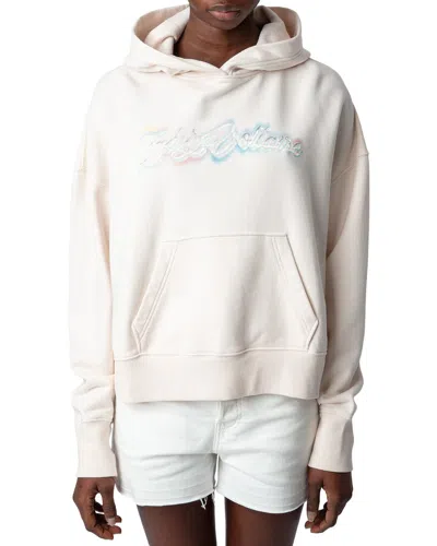 Zadig & Voltaire Mia Gimme Love Sweatshirt In Neutral