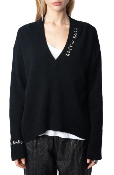 ZADIG & VOLTAIRE ZADIG & VOLTAIRE MIKY R&R CASHMERE SWEATER