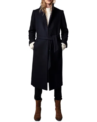 Zadig & Voltaire Monaco Wool-blend Coat