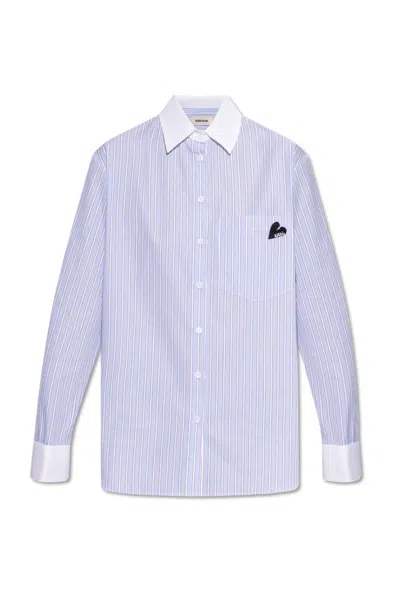 Zadig & Voltaire Morning Shirt In Blue