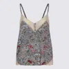 Zadig & Voltaire Zadig&voltaire Multicolor Top In Grey