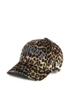 Zadig & Voltaire Animal Print Baseball Cap