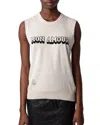 Zadig & Voltaire Nida Li Mon Amour Linen-blend Top